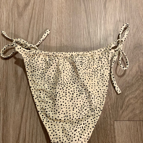 Dalmatian Print Cheeky Bikini Bottoms - Picture 3 of 3